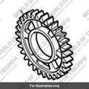 Gear, Output, Fourth (T1187704)