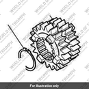 Gear, Input, 3rd/4th, 23T/21T (T1189993)