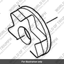 Detent wheel (T1190590)