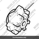 Detent Wheel (T1198007)