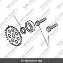 Sprocket, Drive, Oil/Water Pump (T1210175)