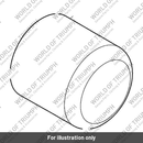 Cover, Oil Filter, Black (T1210245)
