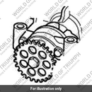 Pump Sprocket, 26T, Silent (T1210253)