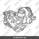 Pump Assembly, Oil/Water (T1210333)