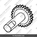 Gear & shaft (T1210805)