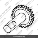 Gear & shaft (T1210807)