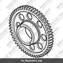 Hub & Gear, 51T (T1220051)