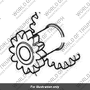 Gear, Idler, Starter (T1222201)