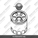 Adaptor, Spin-On Oil Filter (T1230225)