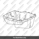 Sump, Machined, Black (T1230228)