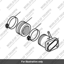 Adaptor, Carb to Head, Oval/O (T1240078)