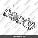 Rubber, HT, Carb to Head (T1240092)
