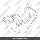 Bracket, Restrictor, 35KW, Anti-Tamper (T1240430)