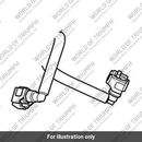 Hose Assy, Fuel Feed, Rubber (T1240591)