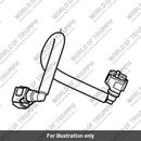 Hose, Fuel Feed, Rubber, Assy (T1240592)