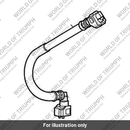 Hose Assy, Fuel Feed, Rubber (T1240594)