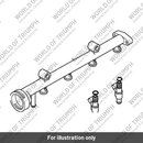 Fuel Rail Plastic, Returnless (T1240952)