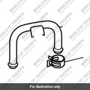 Pipe, Fuel Pump to Fuel Filter (T1240995)
