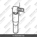 Pipe, Air Bypass, 170mm (T1242515)