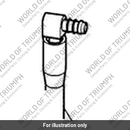 Pipe, Air Bypass, 240mm (T1242516)