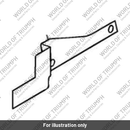 Bracket, Aux Evap Canister (T1242550)