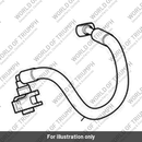 Hose, Fuel Feed, Rubber, Assy (T1243322)