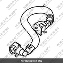 Fuel Hose Assembly (T1243990)