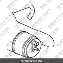 Hose, Cannister to Purge Valve (T1244029)