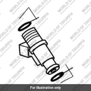O Ring, Injector, Upper (T1245016)