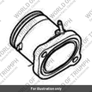 Adaptor, Throttle Body, Short (T1245525)
