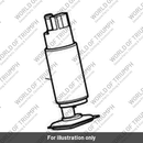 Fuel Pump, EFI, Square Strainer (T1247556)