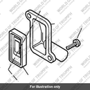 Cover, Reed Valve, LH (T1250030)