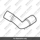 Hose, SAI, Bottom, Formed (T1250097)