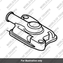 Cover, Reed Valve, Double (T1250196)