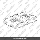 Cover, Cam, Powder Black (T1260372)