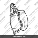 Alternator Cover, Black (T1260460)