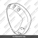 Cover, Alternator, Black (T1260673)