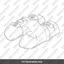 Spares Kit, Cam Cover, Brushed (T1260913)