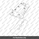 Camshaft cover (T1261005)