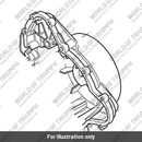Alternator Cover, Grey (T1261155)
