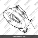 Sprocket Cover, Brushed (T1262206)