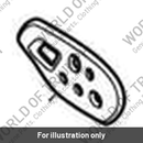 Heelguard, RH, Brushed (T1262233)