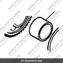 Spacer, Transmission Output (T1270410)
