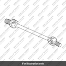 Driveshaft, Double Cardan (T1272500)