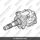 Bevel Box Assembly, Front (T1279000)