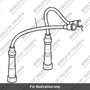 Ignition cable, 2 Cyl (T1290000)