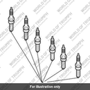 Spark Plug, M10 x 26.5, Hex 14 (T1290745)