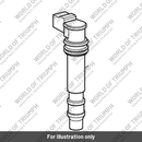Coil, Plug Top, Ignition, 1.4 OHM (T1291509)
