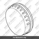 Rotor, Alternator, High Inertia (T1308003)