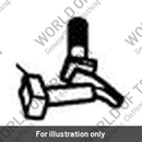 Brush, Sub Assy, S/Motor (T1310615)